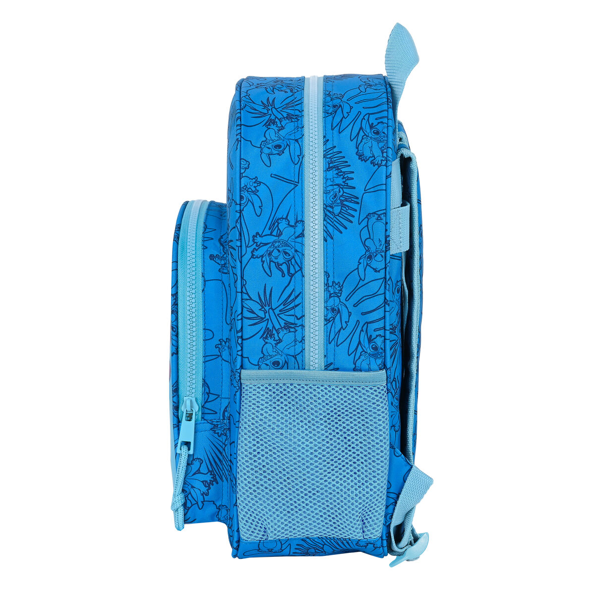 Skolebag Stitch Blå 26 x 34 x 11 cm